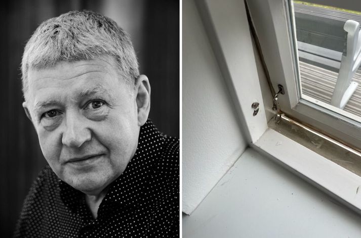 Bjarna var illa brugðið á eigin heimili fyrir helgi.