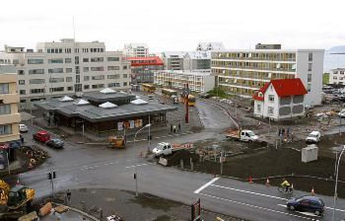 Árásin átti sér stað við Hlemm.