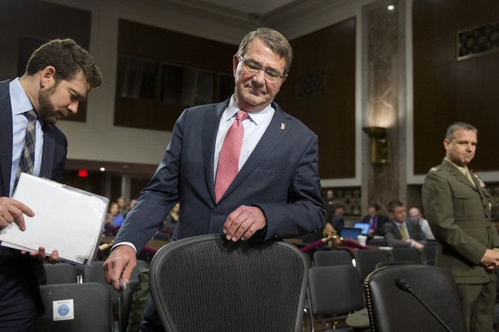 Ashton Carter var varnarmálaráðherra Bandaríkjanna á árunum 2015 til 2017.