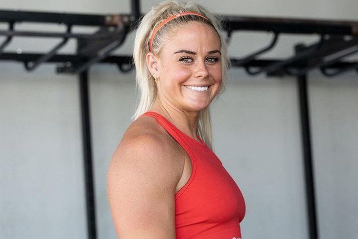 Sara Sigmundsdóttir fékk sérstaka spurningu í viðtali í gær.