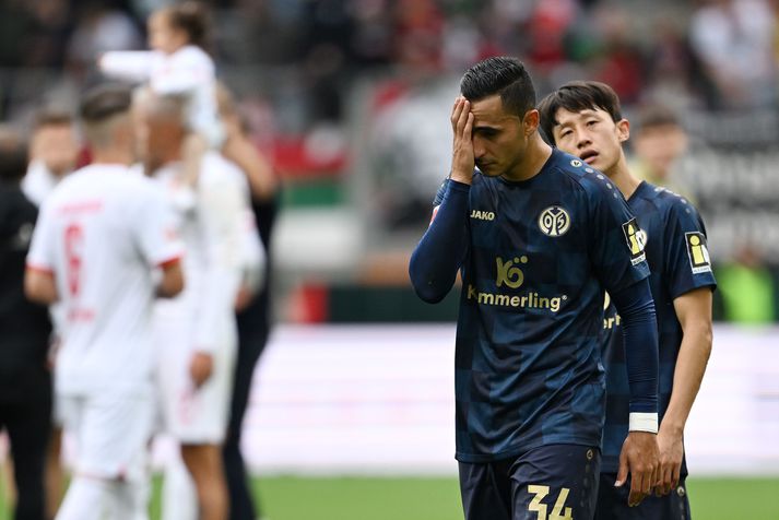Anwar El Ghazi fær ekki að spila leik FSV Mainz 05 um helgina.