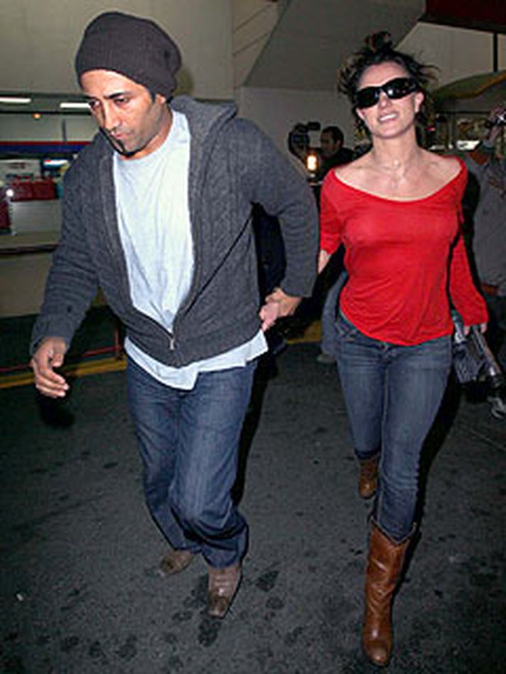 Britney og vinurinn