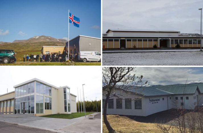 Félagsheimilið Ketilás í Fljótum, Árgarður í Steinstaðahverfi, Menningarhúsið Miðgarður í Varmahlíð og Héðinsminni í gamla Akrahreppi eru fjögur þeirra tíu félagsheimila sem sveitarfélagið á að hluta eða að fullu.