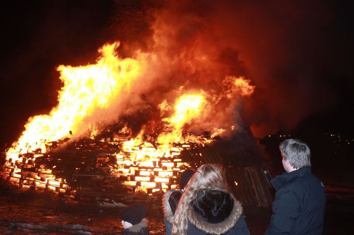 Þrettándabrennur verða á þremur stöðum í Reykjavík.