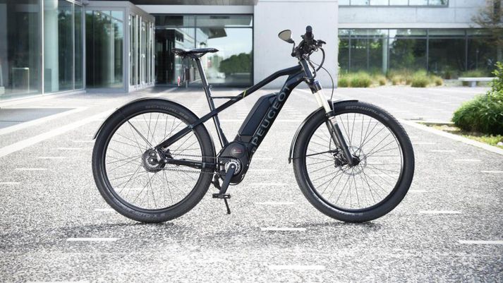 Peugeot eU01s rafmagnshjólið.