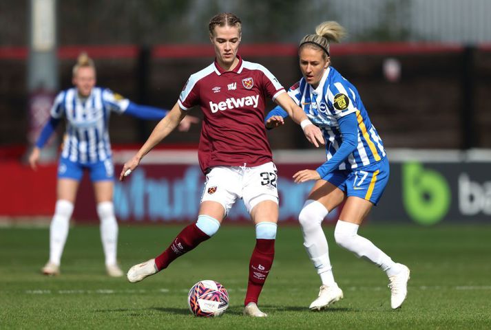 Dagný Brynjarsdóttir er lykilmaður í liði West Ham.