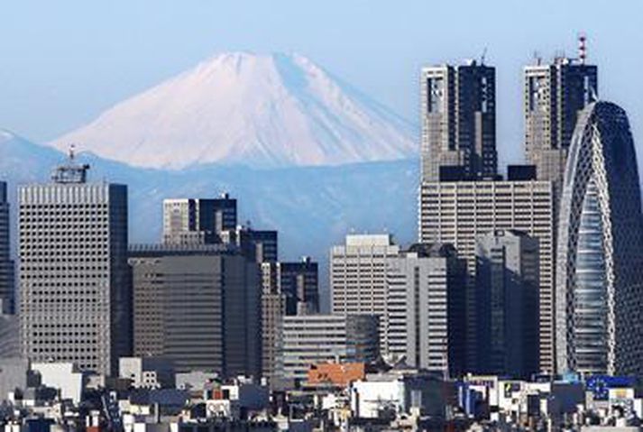 Tokyo, höfuðborg Japans.