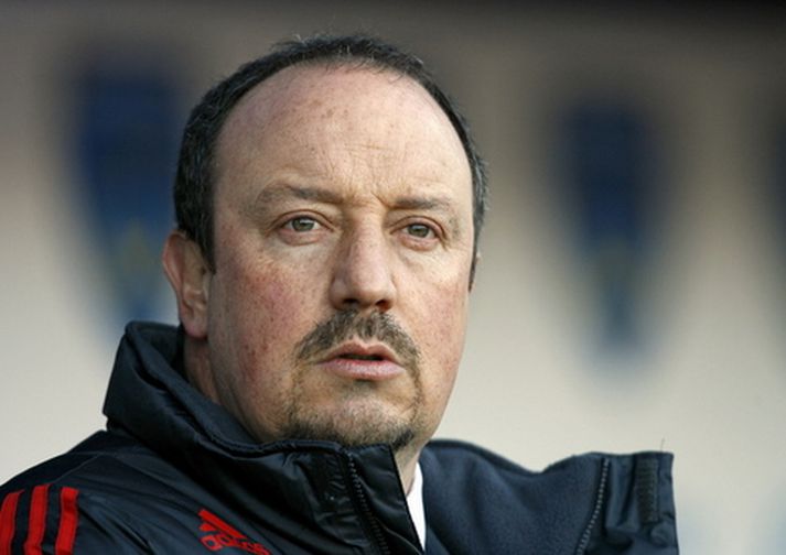 Rafa Benitez, stjóri Liverpool.