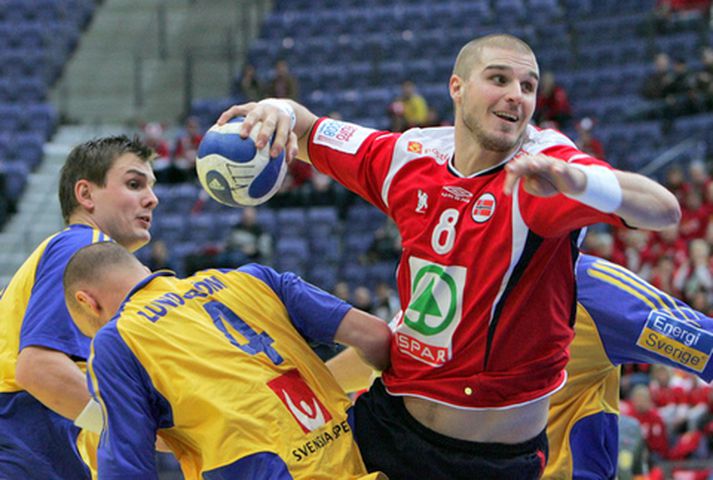 Bjarte Myrhol, leikmaður norska landsliðsins.