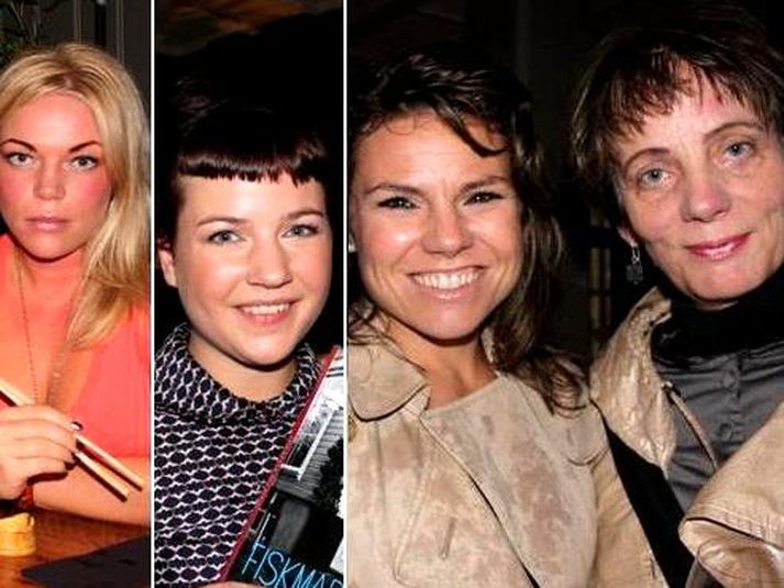 Tobba Marínósdóttir, Hrefna Sætran, Marta María Jónasdóttir og Kolbrún Bergþórsdóttir. MYNDIR/EA