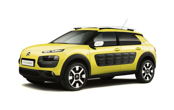 Citroën C4 Cactus er sannarlega óvenjulegur útlits.