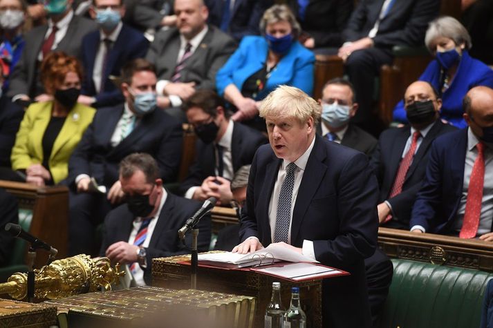 Boris Johnson, forsætisráðherra Bretlands, hefur átt undir högg að sækja undanfarna daga.