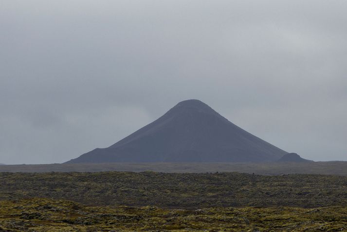 Skjálftinn sem mældist um tíuleytið í kvöld var skammt frá Keili.