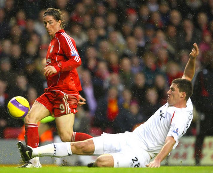 Fernando Torres í leik með Liverpool.
