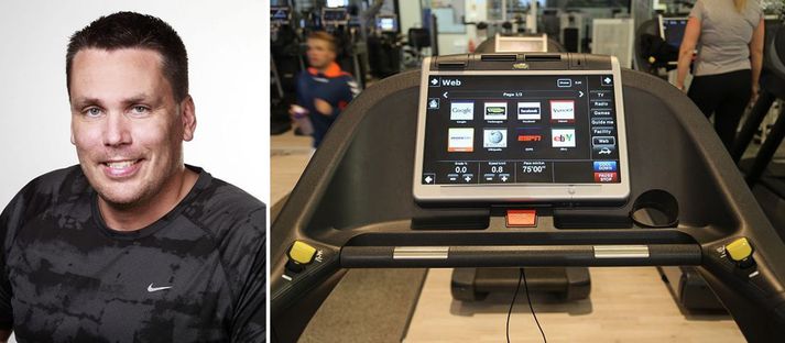 Þröstur Jón Sigurðsson, eigandi Sporthússins, stendur í ströngu þessa dagana.