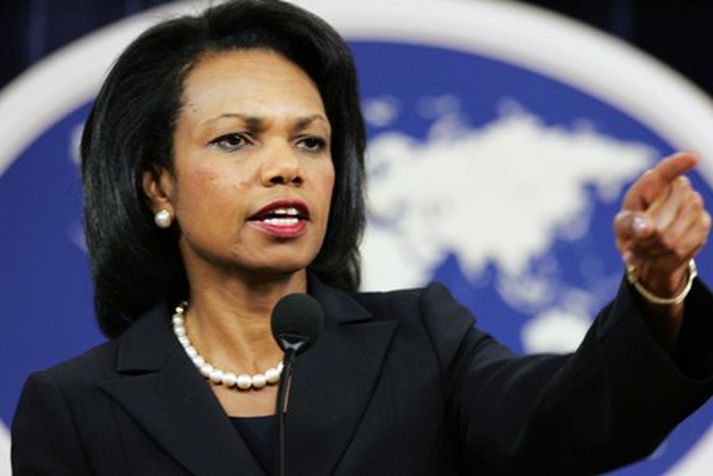 Condoleeza Rice.