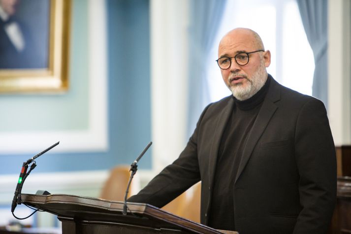 Logi Einarsson, formaður Samfylkingarinnar.