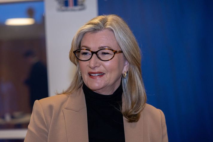 Alma D. Möller heilbrigðisráðherra og fyrrverandi landlæknir.