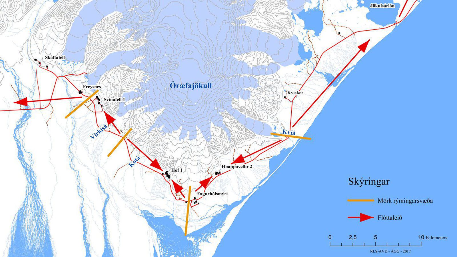 Neyðar­rýmingar­á­ætlunin til­búin - Vísir