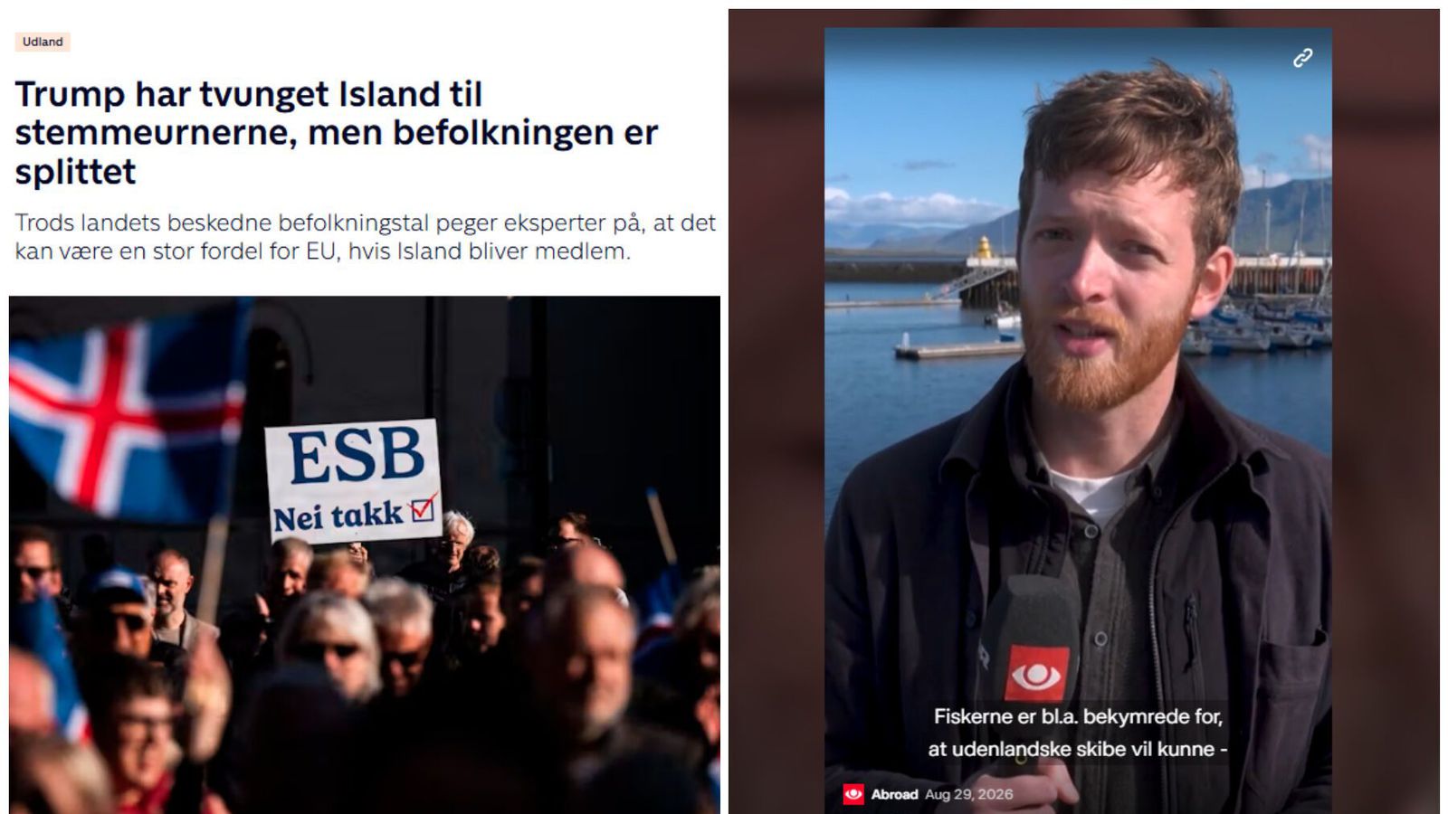 Er­lendir fjöl­miðlar fylgjast með: Trump hafi þvingað Ís­lendinga í kjör­klefana