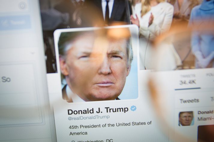 Trump er á heimavelli þegar hann gagnrýnir allt og alla á Twitter