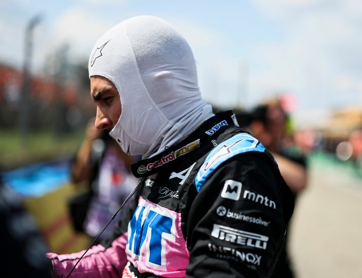 Esteban Ocon er afburðaökumaður en hefur átt erfitt að undanförnu og leitar nú að nýjum tækifærum hjá Haas. 