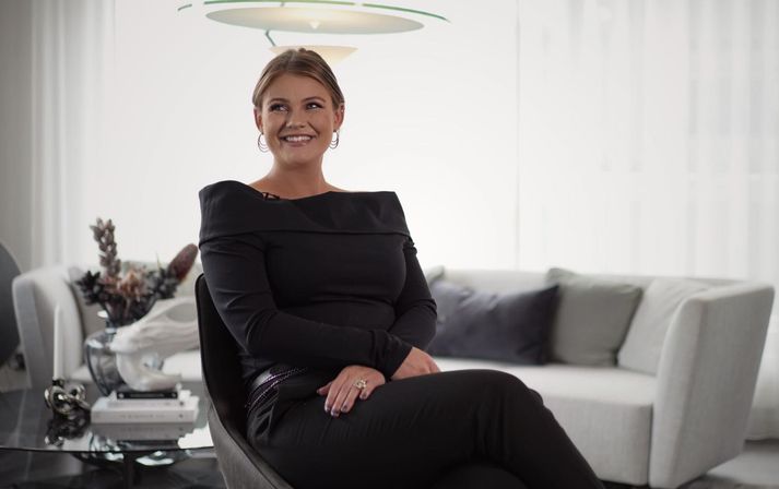 Svava Kristín Grétarsdóttir ræddi ferlið að verða ólétt þegar hún var komin fimm mánuði á leið. Það reyndist allt annað en auðvelt.