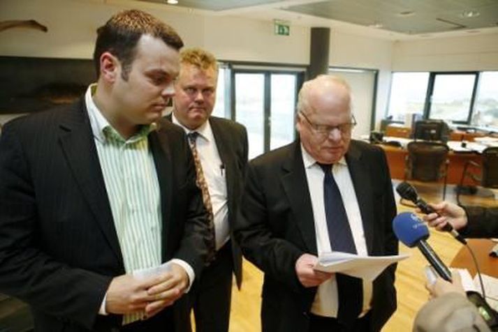 Björn Ingi Hrafnsson, Guðmundur Þóroddsson og Haukur Leósson.