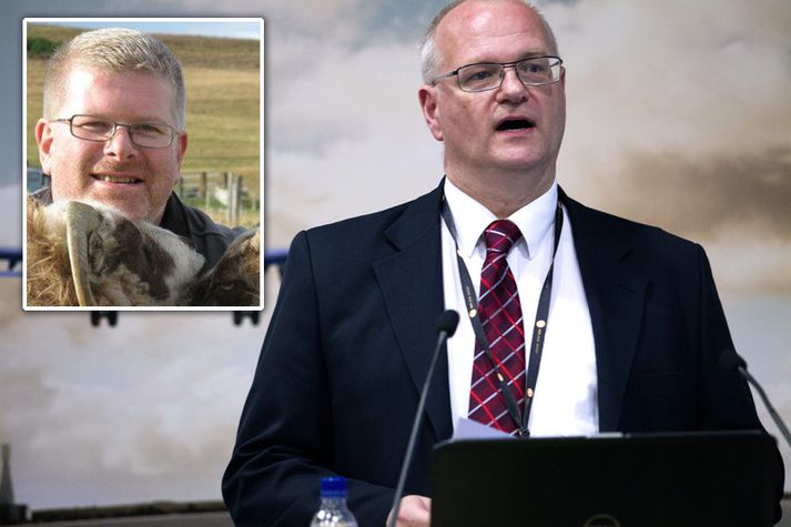 Ferðamálafólki fyrir norðan þótti látbragð Björns Óla forstjóra ekki til sóma en hann hristi haus og flissaði.