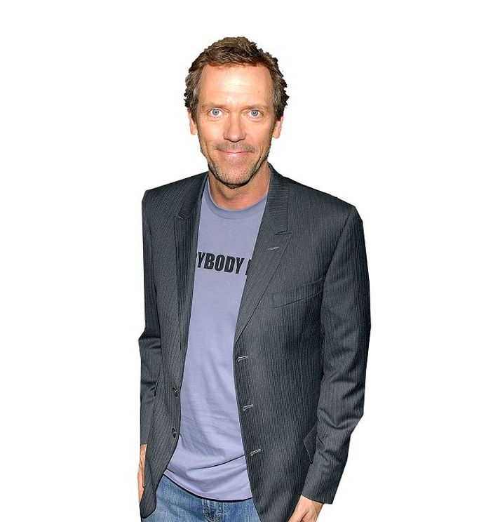 Hugh Laurie segist eiga mest sameiginlegt með House áður en hann fær fyrsta kaffibollann sinn á morgnana.