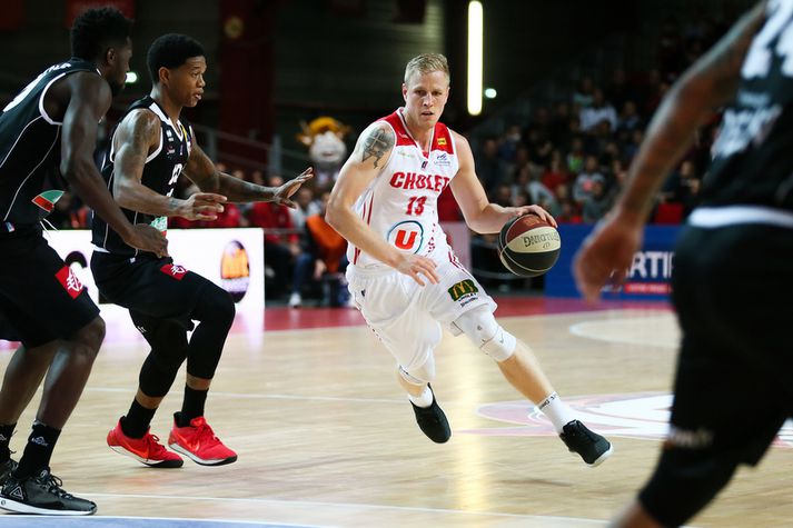 Haukur Helgi Pálsson á ferðinni með Cholet Basket.