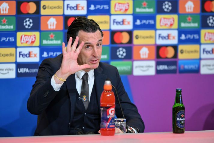 Unai Emery hefur ekki gefið upp alla von um að koma Villareal í úrslitaleik Meistaradeildarinnar.