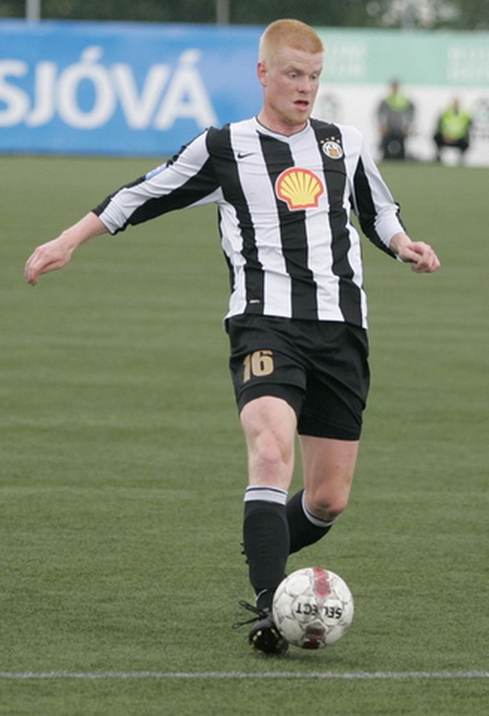 Baldur Sigurðsson í leik með KR.