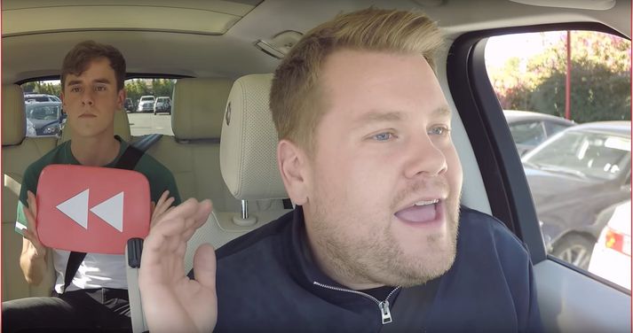 James Corden er góðkunnur lesendum Vísis.