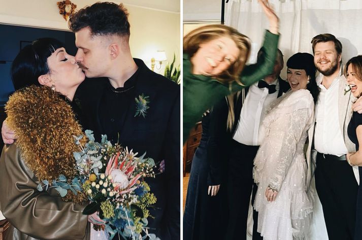 Sunna deildi gleðitíðindunum á Instagram í gær og birti fallegar myndir frá deginum.