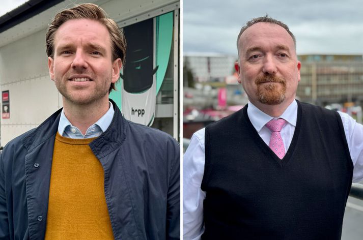 Nafnarnir hjá Hopp Leigubílum og Frama eru misvissir um gagnsemi stöðvaskyldu vegna öryggi farþega leigubíla.