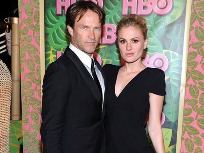 Stephen Moyer og Anna Paquin. MYND/Cover Media