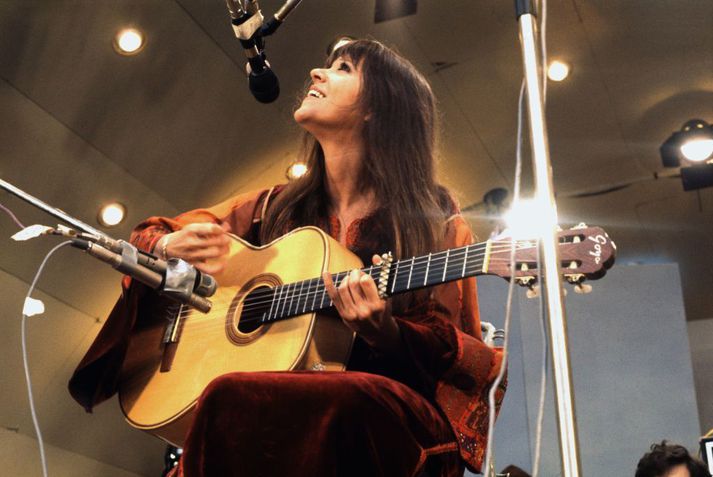 Melanie Safka lést síðastliðinn þriðjudag.