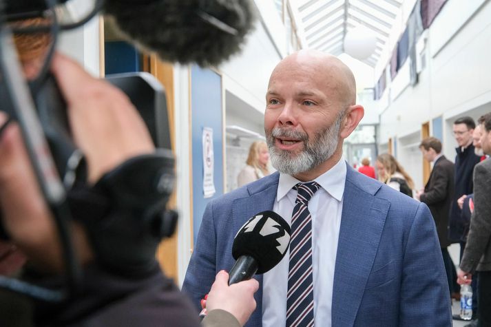 Baldur ræddi við fréttastofu.