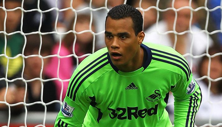 Michael Vorm, markvörður Swansea.