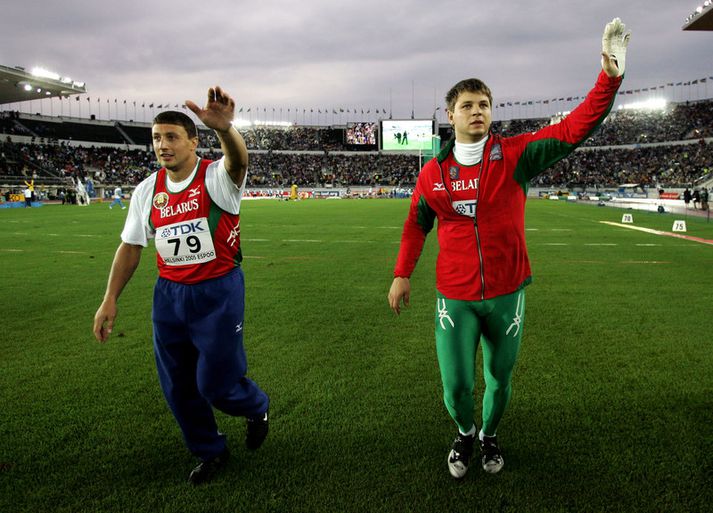 Ivan Tsikhan og Vadim Devyatovskiy.