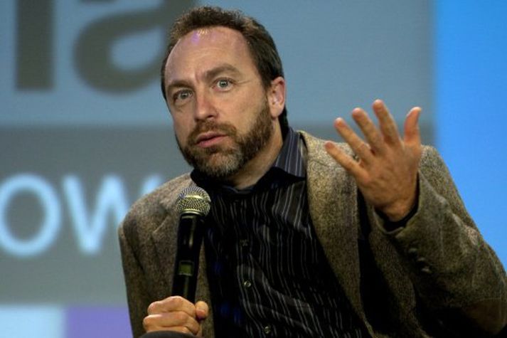 Jimmy Wales, stofnandi Wikipedia.