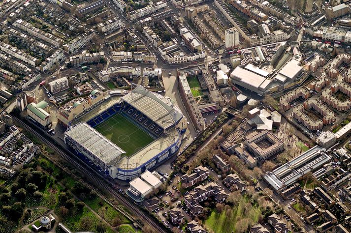 Stamford Bridge og nágrenni.
