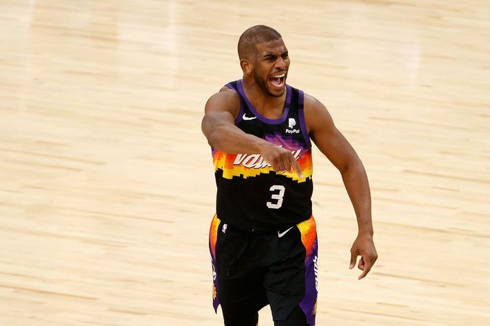 Chris Paul átti ríkan þátt í sigri Phoenix Suns í nótt.