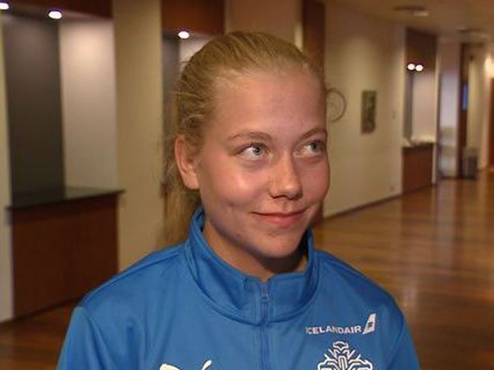 Amanda er í landsliðshópi Íslands fyrir vináttuleikina gegn Finnlandi og Austurríki.