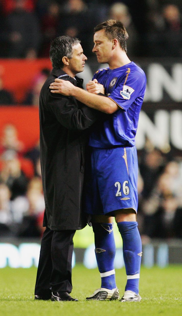 Mourinho og Terry munu hafa rifist heiftarlega í vikunni.