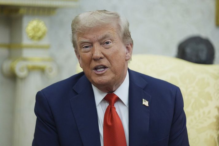 Donald Trump, forseti Bandaríkjanna.