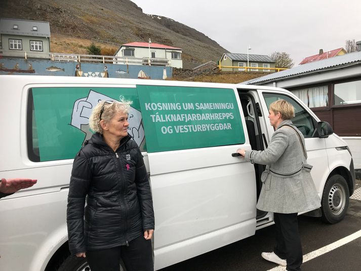 Kjörbíllinn góði.