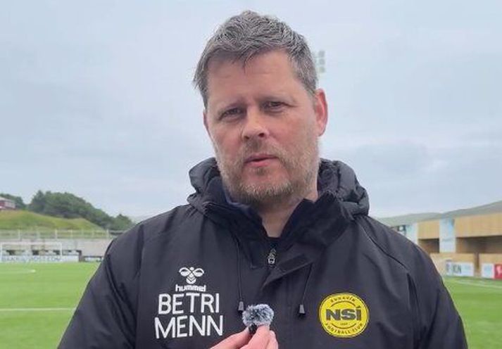 Sigurður Ragnar Eyjólfsson er á góðri leið með að gera NSÍ Runavík að meisturum á fyrsta ári.