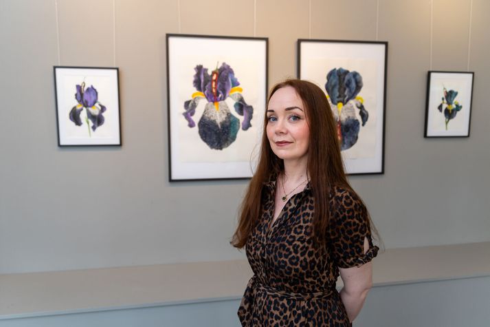 Ragnhildur Jóhannsdóttir myndlistakona opnar sýninguna Skammdegisblóm á fimmtudag.